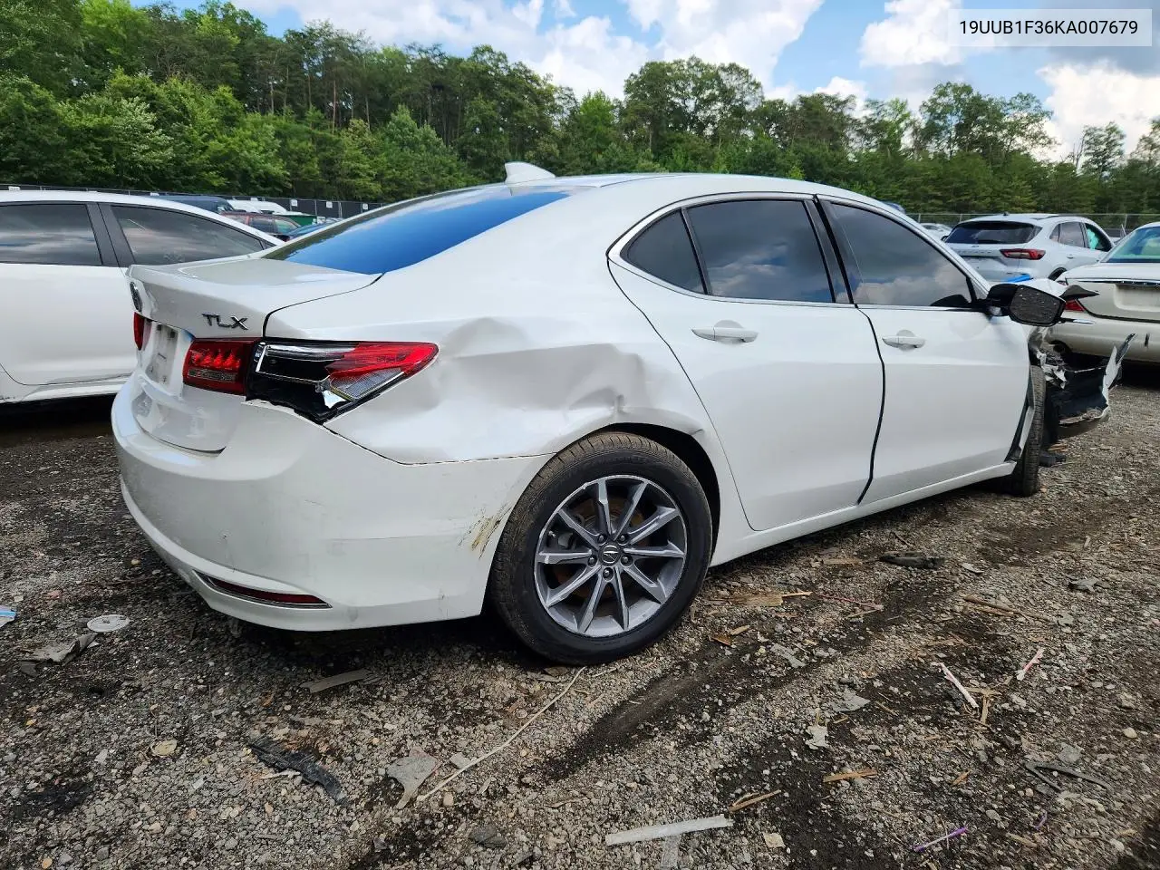 2019 Acura Tlx VIN: 19UUB1F36KA007679 Lot: 60500906