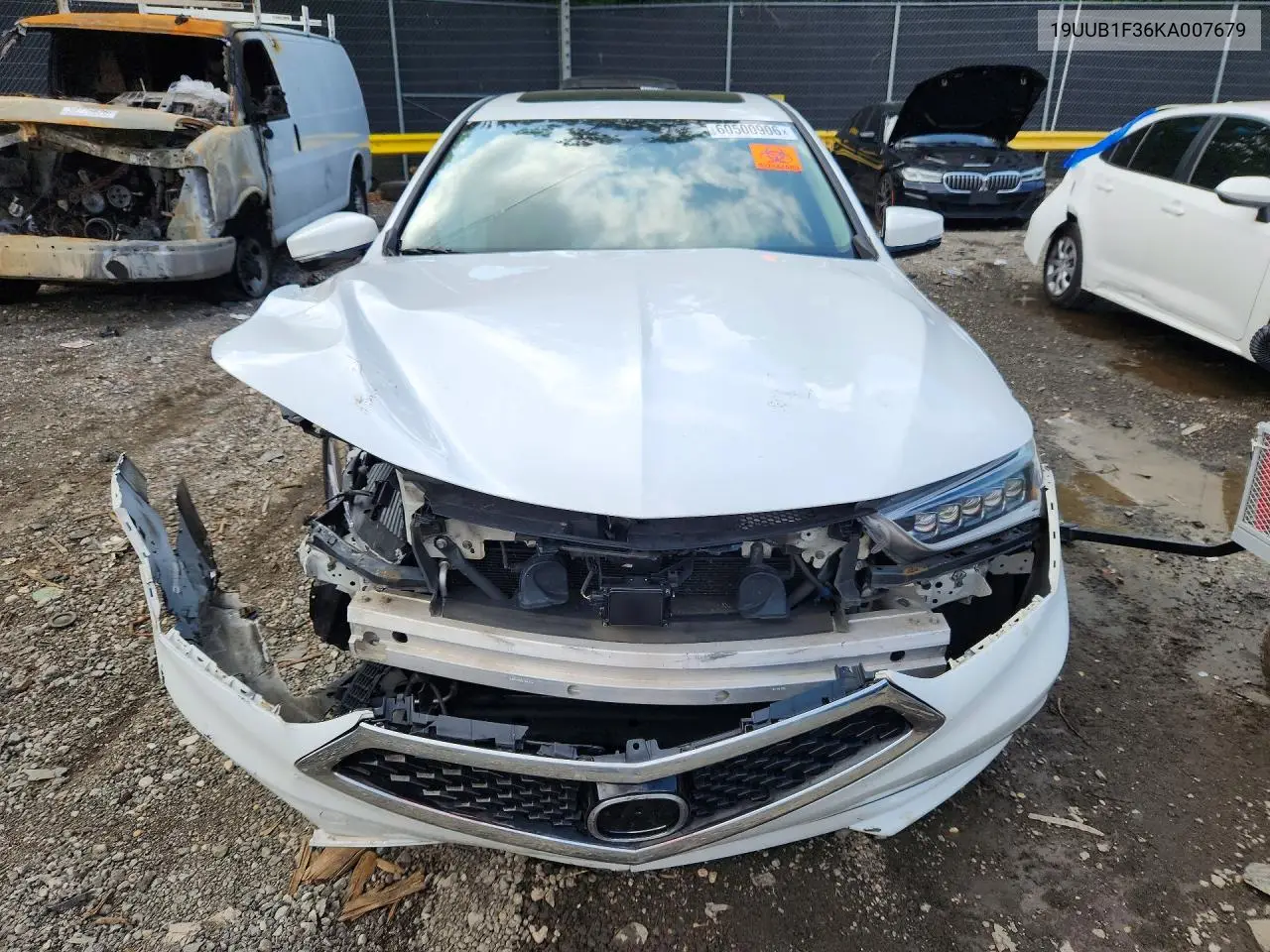 2019 Acura Tlx VIN: 19UUB1F36KA007679 Lot: 60500906