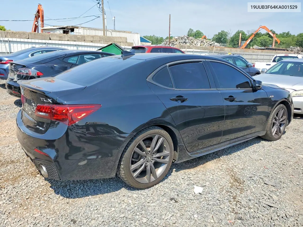 2019 Acura Tlx Technology VIN: 19UUB3F64KA001529 Lot: 60597766