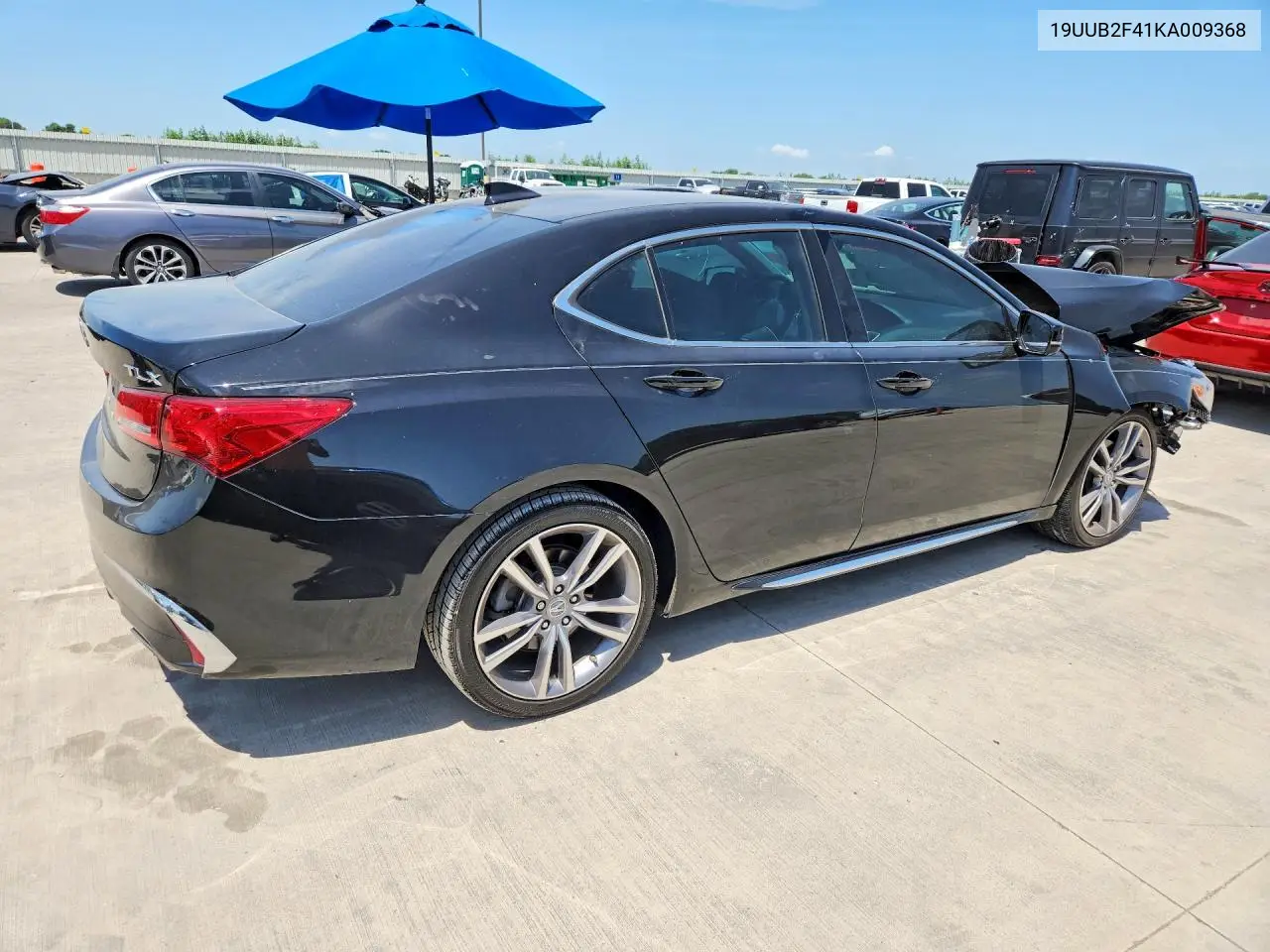 2019 Acura Tlx Technology VIN: 19UUB2F41KA009368 Lot: 61028176
