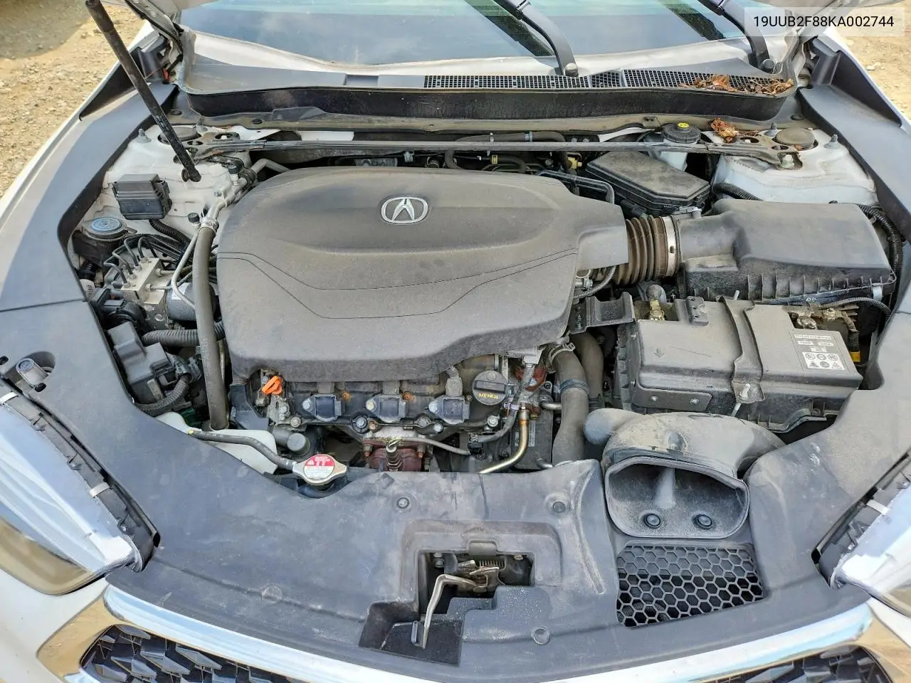 2019 Acura Tlx Advance VIN: 19UUB2F88KA002744 Lot: 61200646