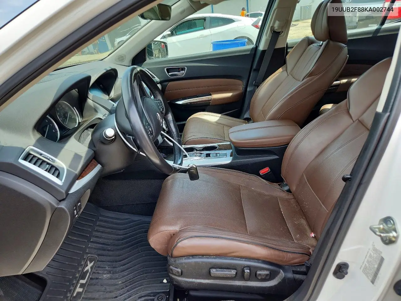 2019 Acura Tlx Advance VIN: 19UUB2F88KA002744 Lot: 61200646