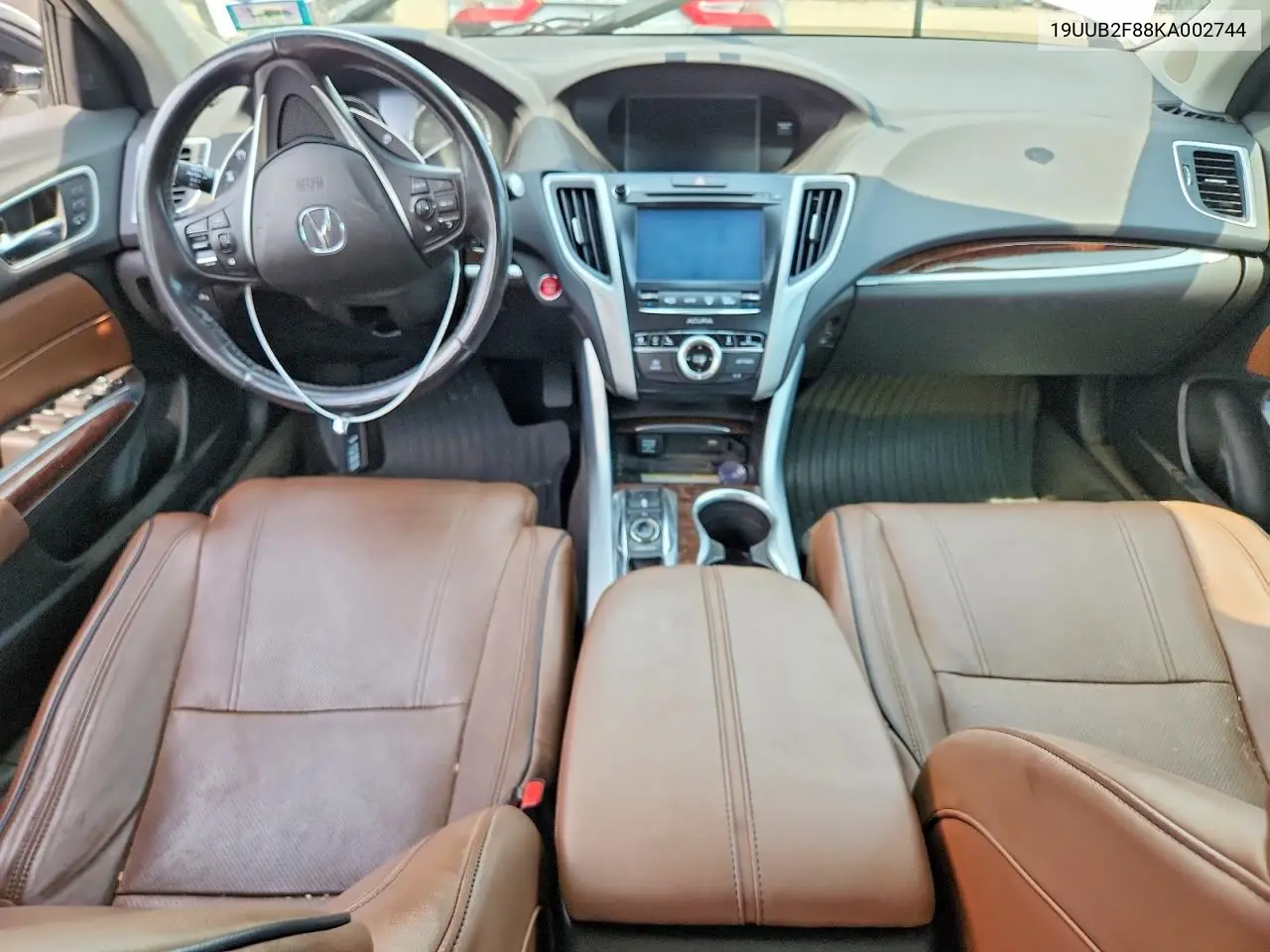 2019 Acura Tlx Advance VIN: 19UUB2F88KA002744 Lot: 61200646