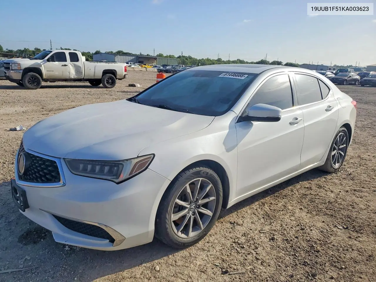 2019 Acura Tlx Technology VIN: 19UUB1F51KA003623 Lot: 61446666