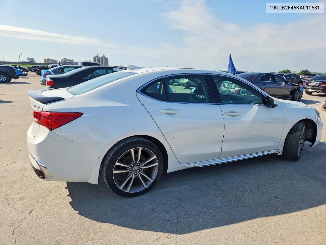2019 Acura Tlx Technology VIN: 19UUB2F46KA010581 Lot: 61571546