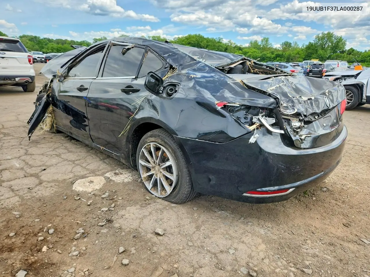 2020 Acura Tlx VIN: 19UUB1F37LA000287 Lot: 55144046