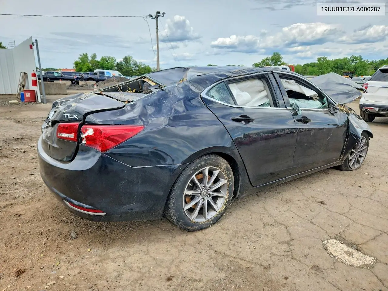 2020 Acura Tlx VIN: 19UUB1F37LA000287 Lot: 55144046