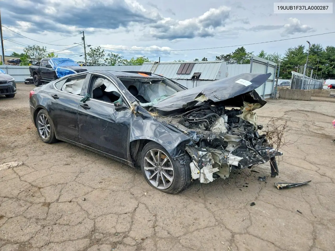 2020 Acura Tlx VIN: 19UUB1F37LA000287 Lot: 55144046