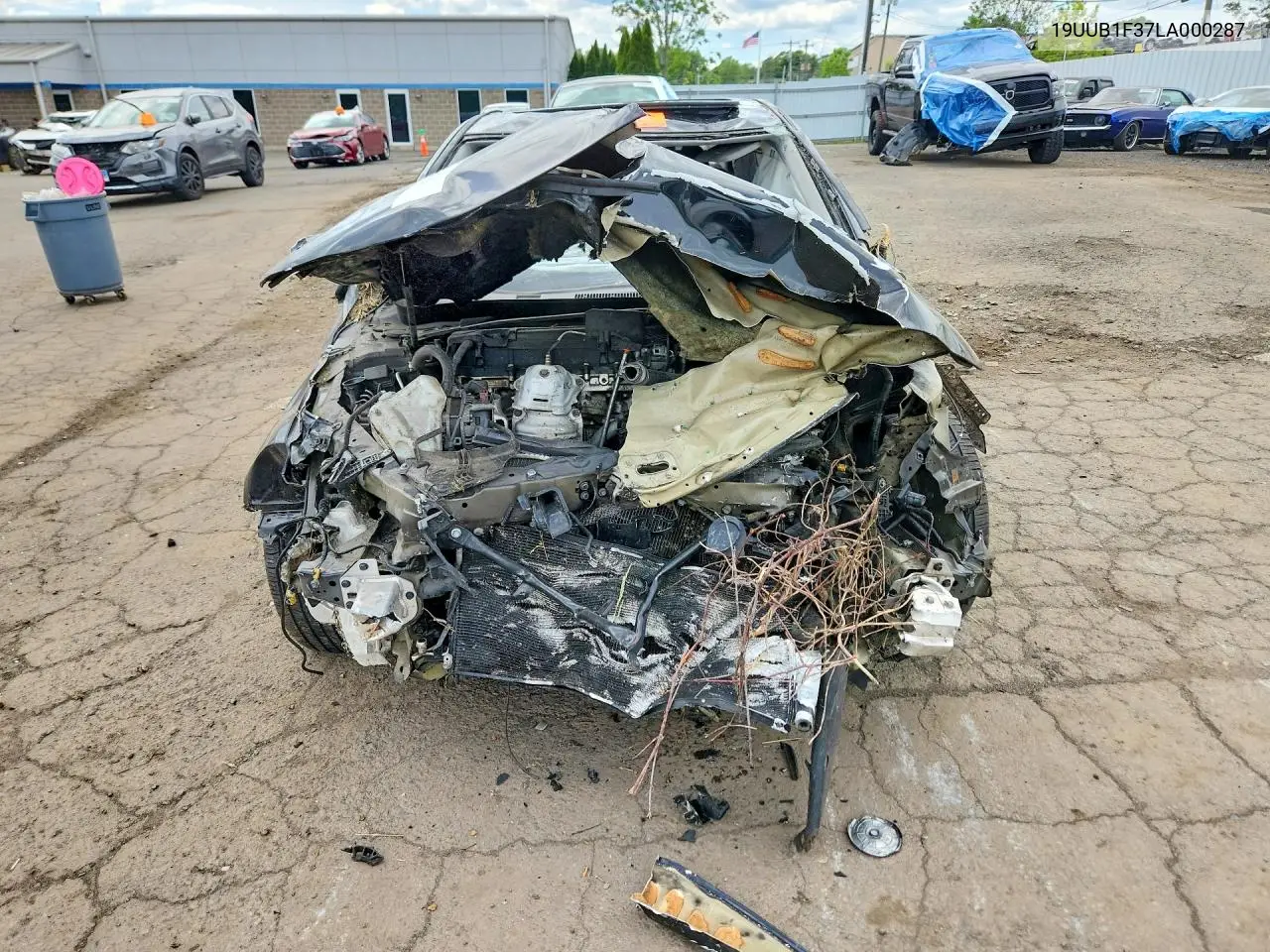 2020 Acura Tlx VIN: 19UUB1F37LA000287 Lot: 55144046
