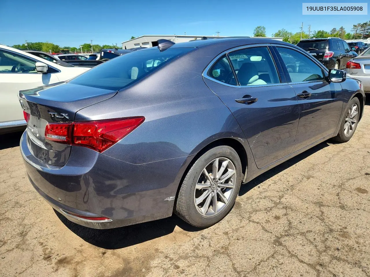 2020 Acura Tlx VIN: 19UUB1F35LA005908 Lot: 55300236