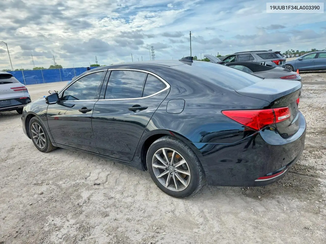 2020 Acura Tlx VIN: 19UUB1F34LA003390 Lot: 56780096