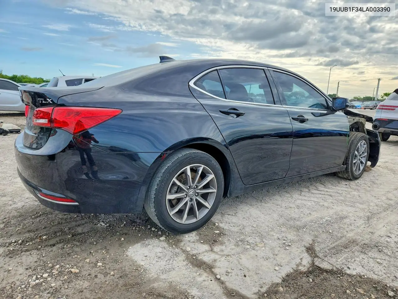 2020 Acura Tlx VIN: 19UUB1F34LA003390 Lot: 56780096