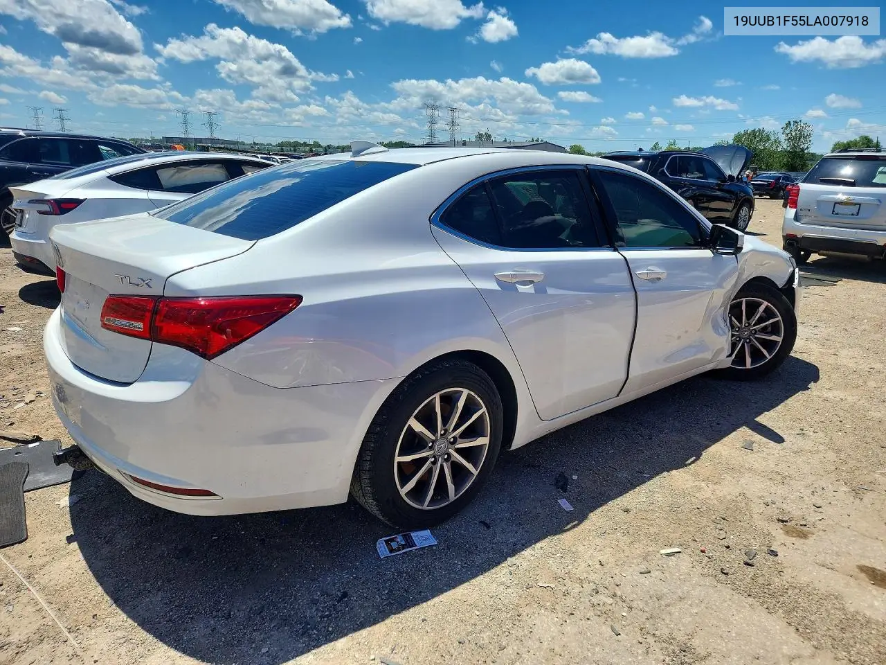 2020 Acura Tlx Technology VIN: 19UUB1F55LA007918 Lot: 57133746