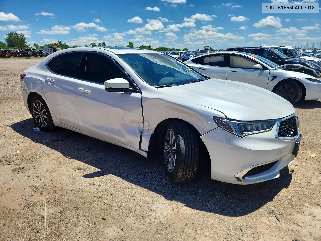 2020 Acura Tlx Technology VIN: 19UUB1F55LA007918 Lot: 57133746