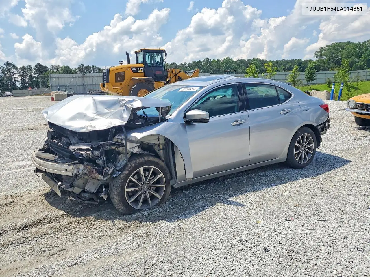 2020 Acura Tlx Technology VIN: 19UUB1F54LA014861 Lot: 57170416