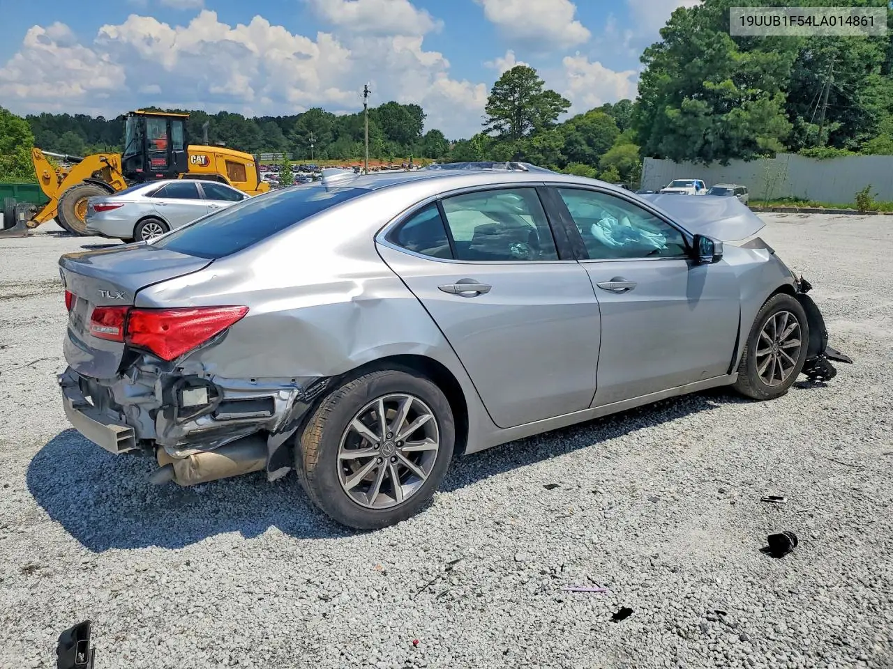2020 Acura Tlx Technology VIN: 19UUB1F54LA014861 Lot: 57170416