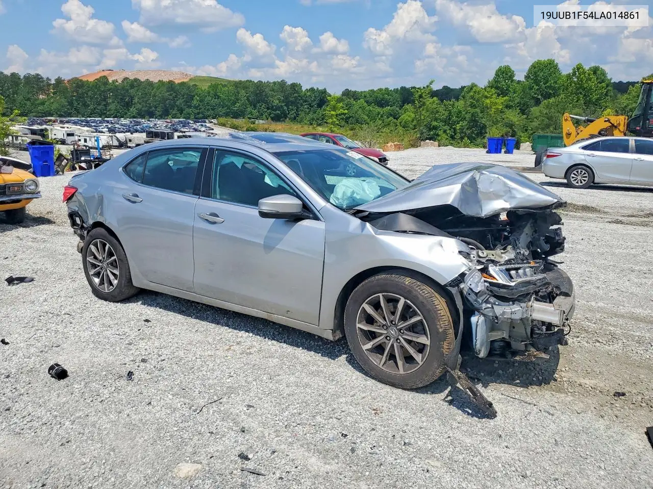 2020 Acura Tlx Technology VIN: 19UUB1F54LA014861 Lot: 57170416