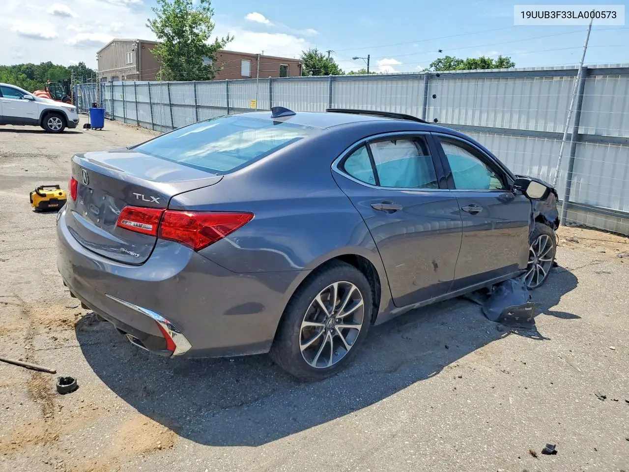 2020 Acura Tlx VIN: 19UUB3F33LA000573 Lot: 57900436