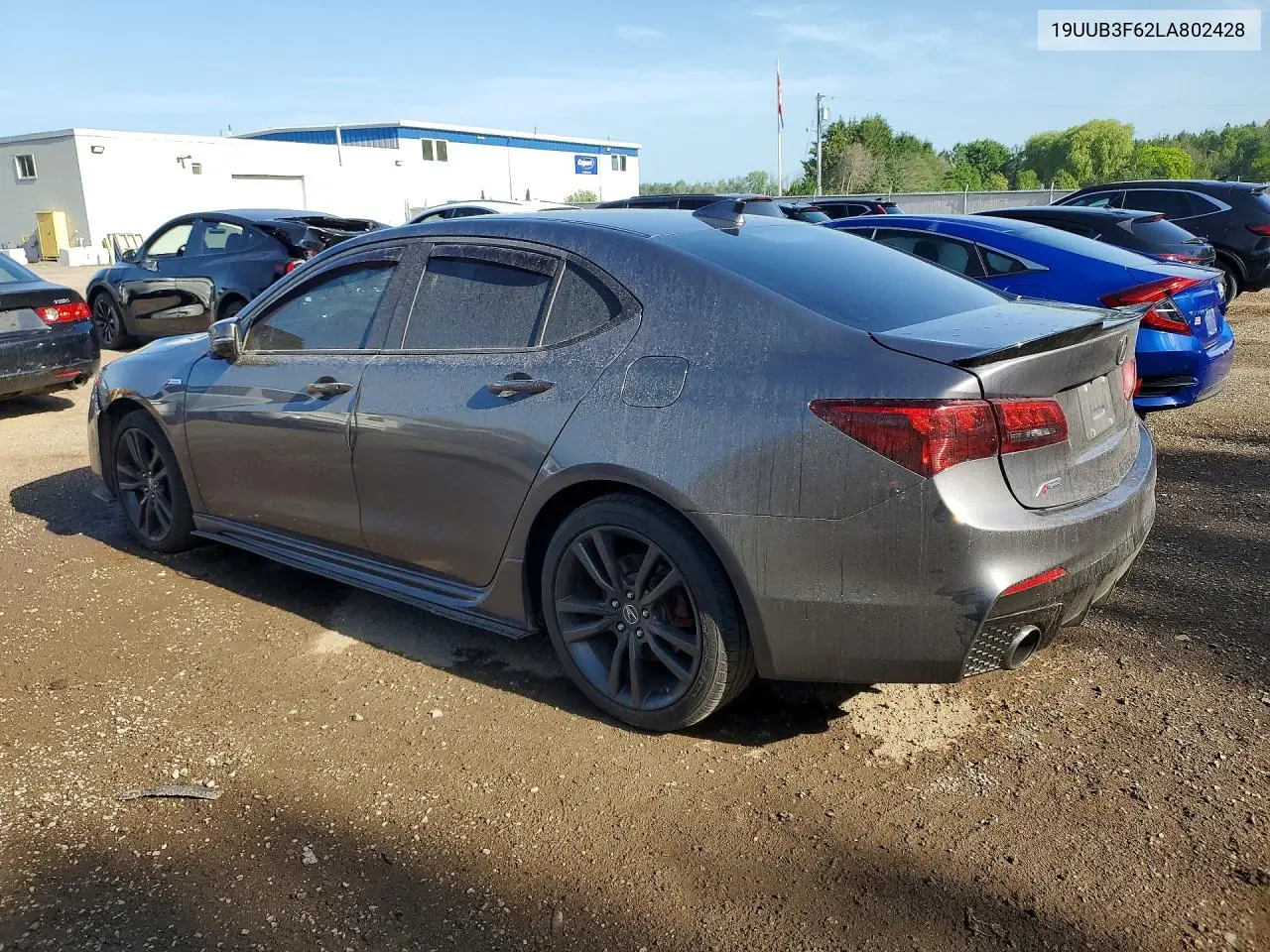 2020 Acura Tlx Technology VIN: 19UUB3F62LA802428 Lot: 59311096