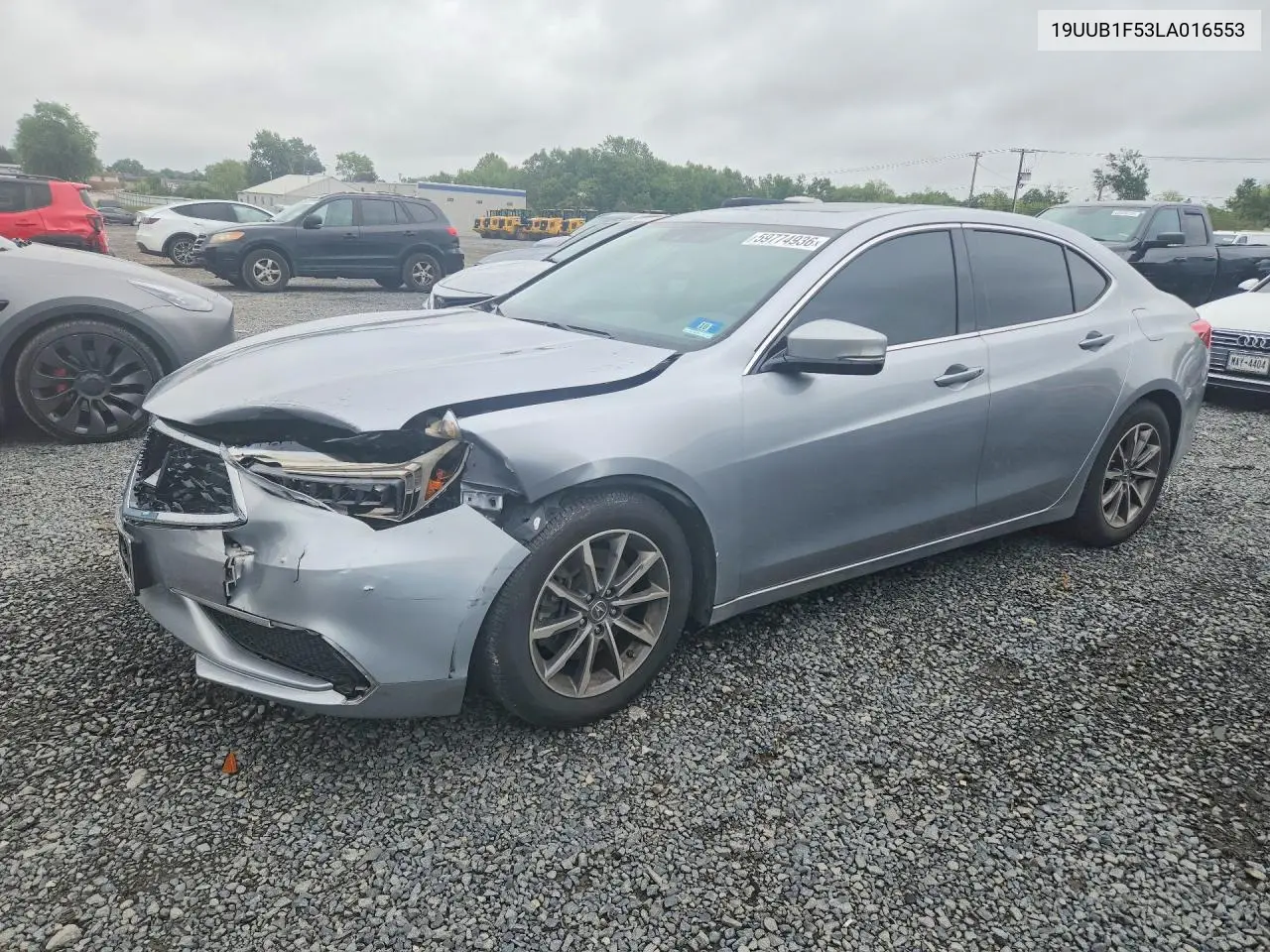 2020 Acura Tlx Technology VIN: 19UUB1F53LA016553 Lot: 59774936