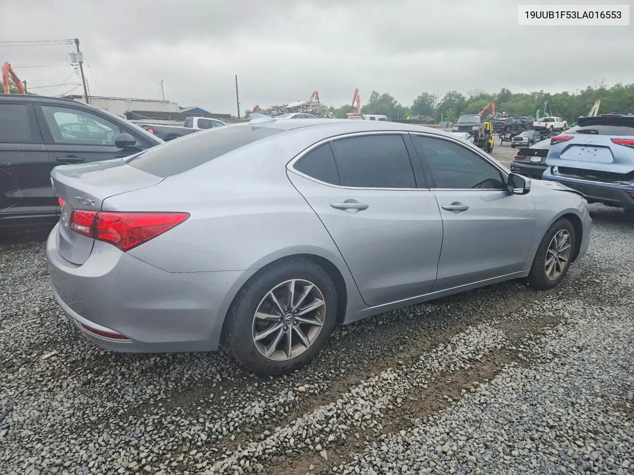 2020 Acura Tlx Technology VIN: 19UUB1F53LA016553 Lot: 59774936