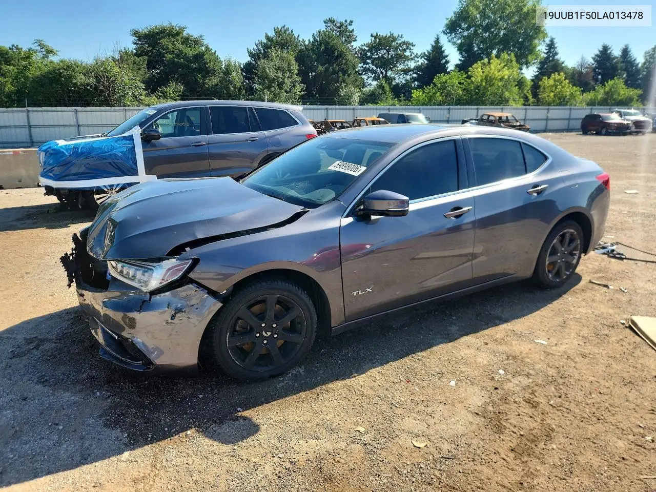 2020 Acura Tlx Technology VIN: 19UUB1F50LA013478 Lot: 59898006