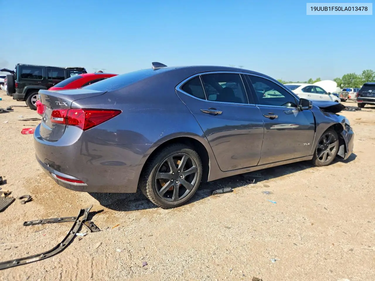 2020 Acura Tlx Technology VIN: 19UUB1F50LA013478 Lot: 59898006