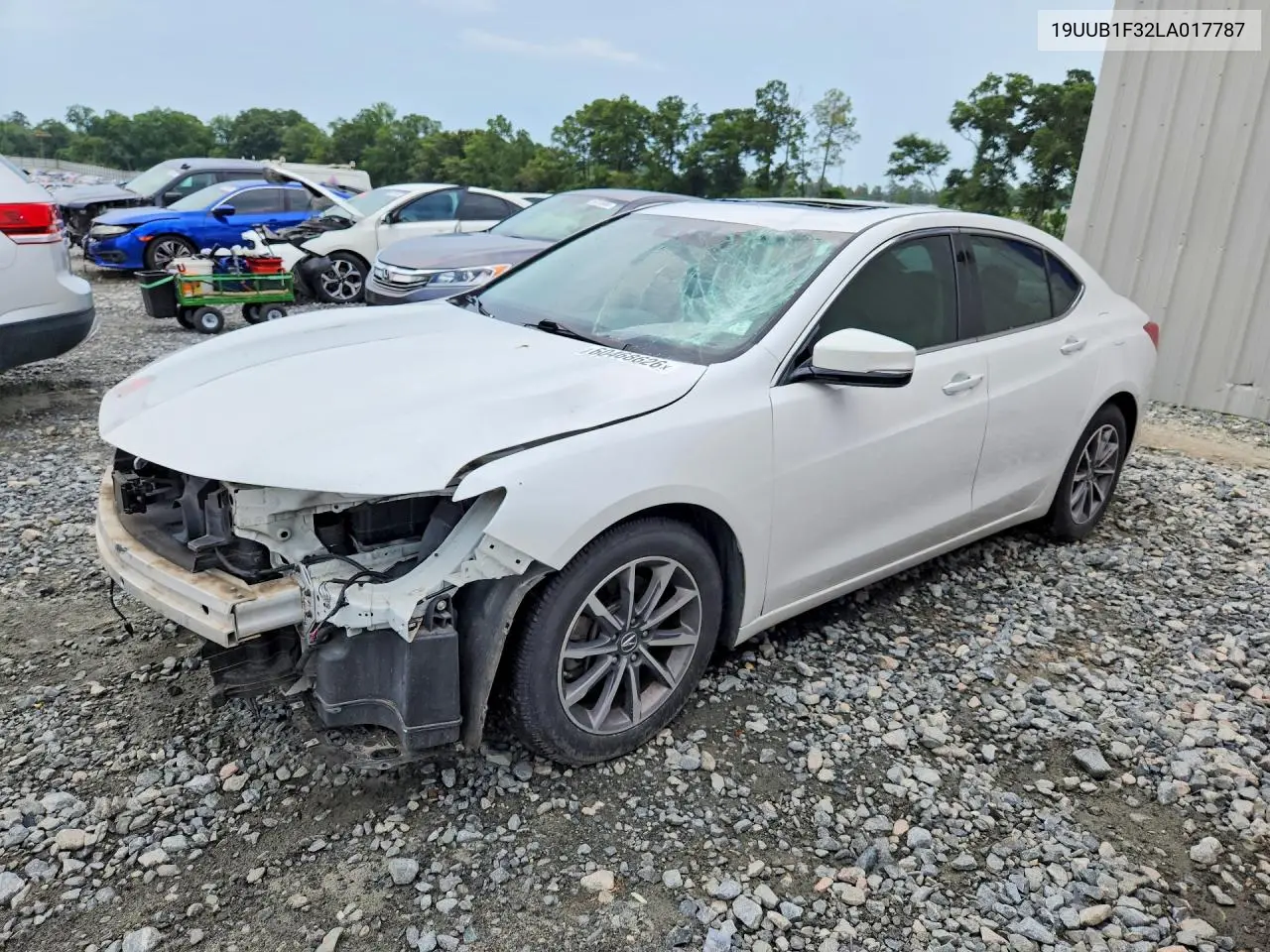 2020 Acura Tlx VIN: 19UUB1F32LA017787 Lot: 60468626