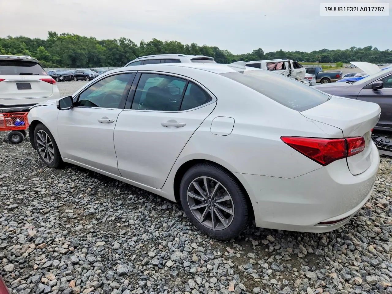 2020 Acura Tlx VIN: 19UUB1F32LA017787 Lot: 60468626