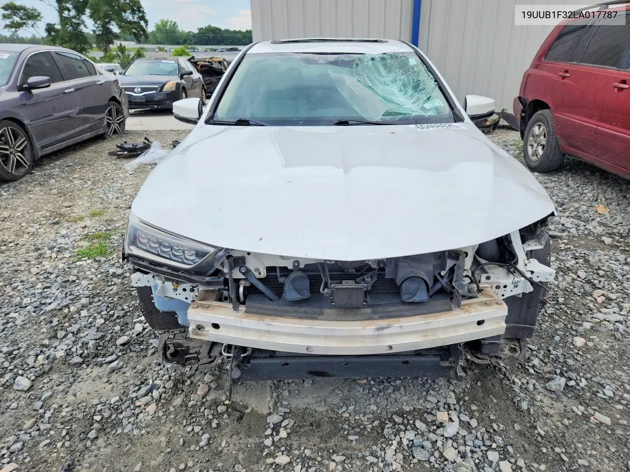 2020 Acura Tlx VIN: 19UUB1F32LA017787 Lot: 60468626