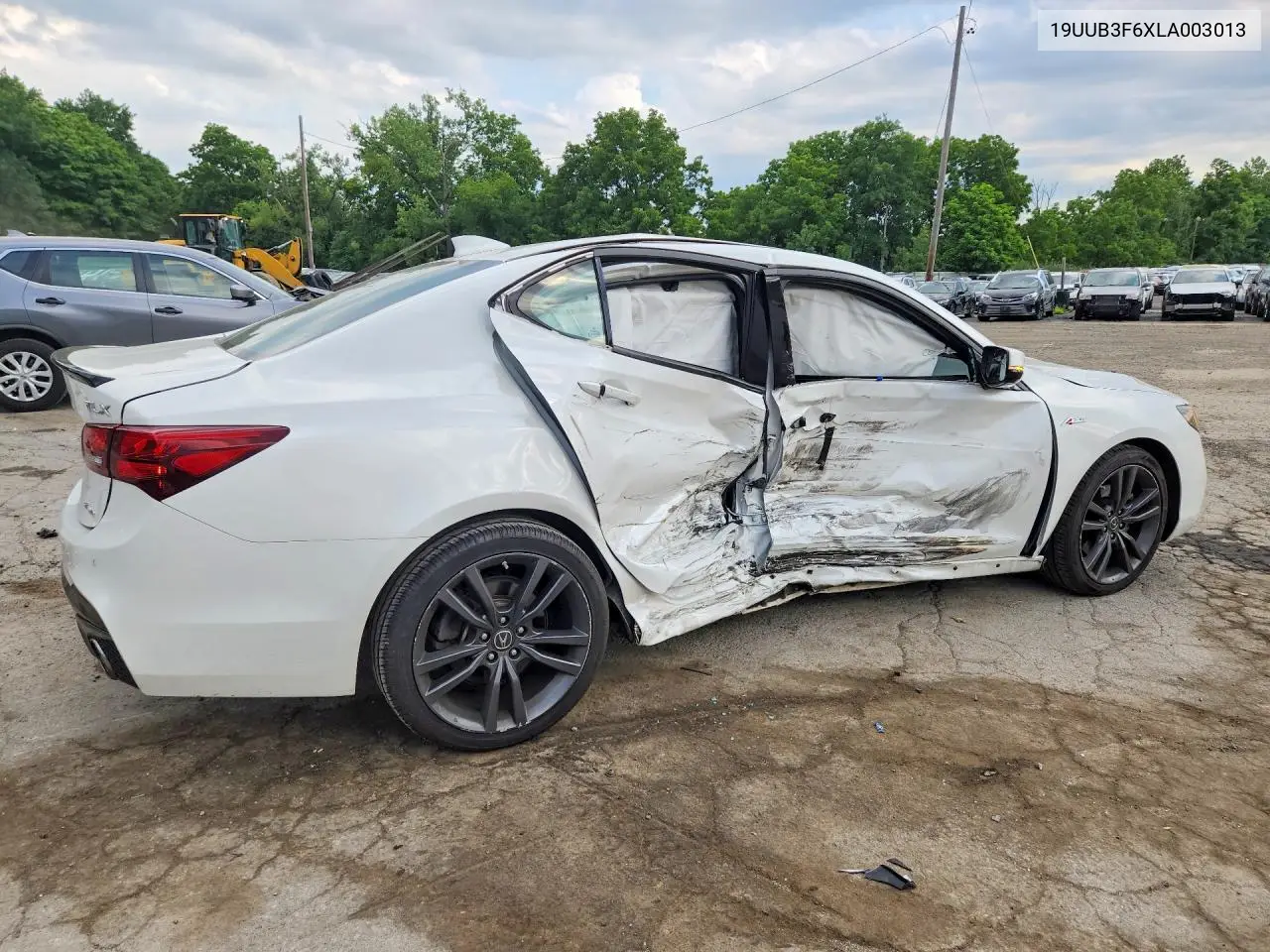 2020 Acura Tlx Technology VIN: 19UUB3F6XLA003013 Lot: 60576996
