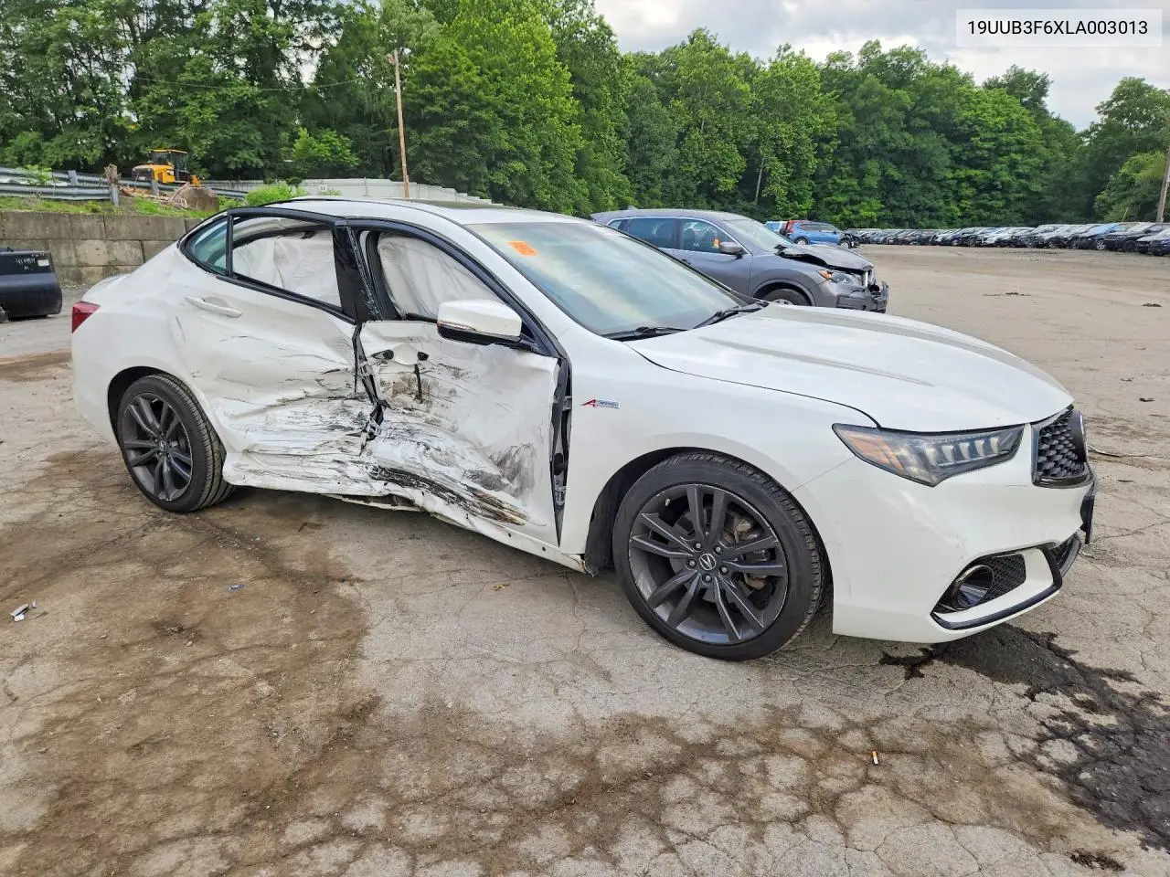 2020 Acura Tlx Technology VIN: 19UUB3F6XLA003013 Lot: 60576996