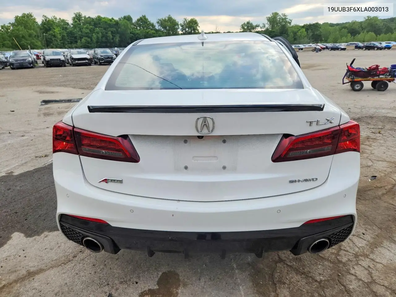 2020 Acura Tlx Technology VIN: 19UUB3F6XLA003013 Lot: 60576996