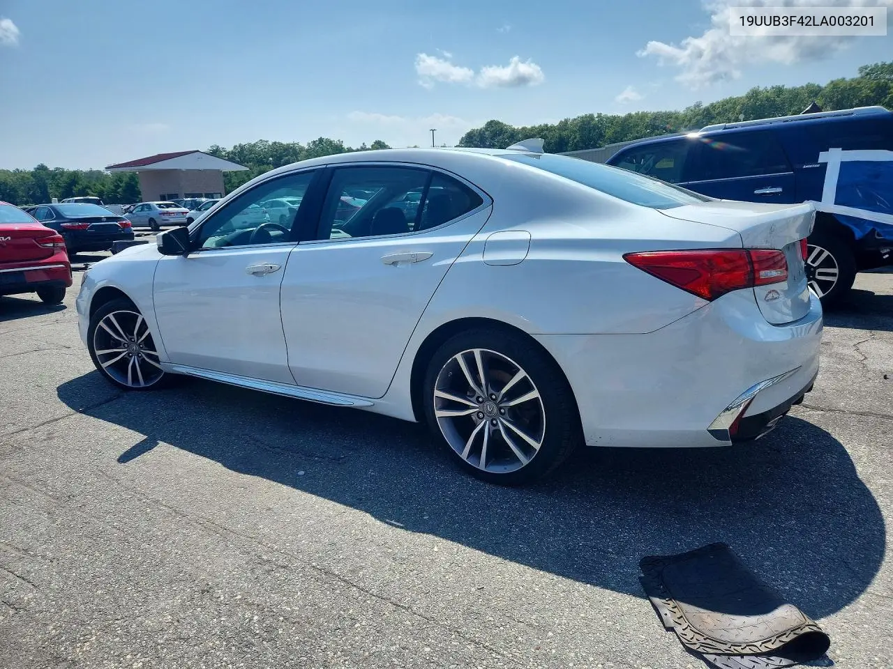 2020 Acura Tlx Technology VIN: 19UUB3F42LA003201 Lot: 60818076