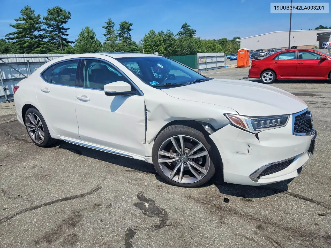 2020 Acura Tlx Technology VIN: 19UUB3F42LA003201 Lot: 60818076