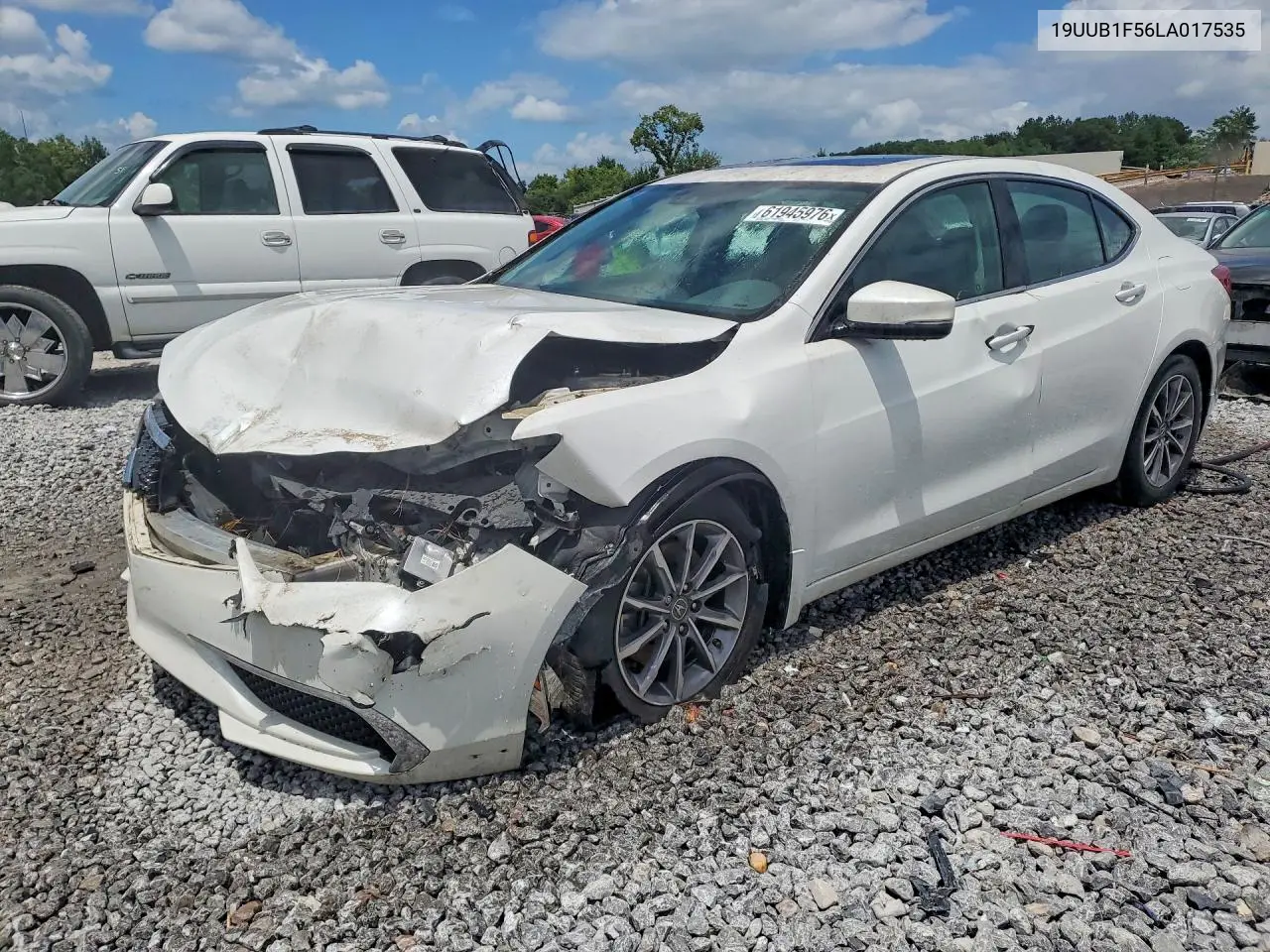 2020 Acura Tlx Technology VIN: 19UUB1F56LA017535 Lot: 61945976