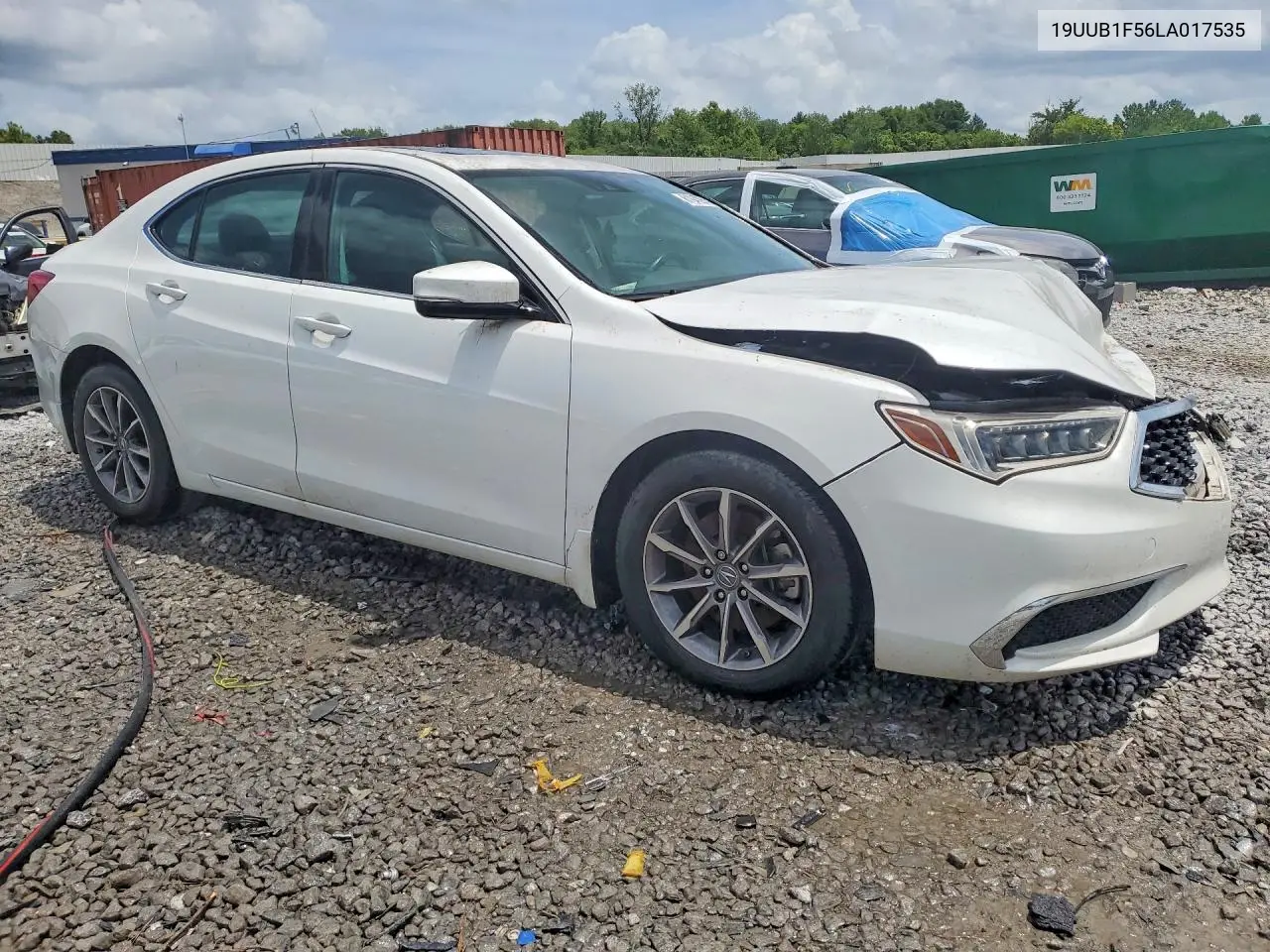 2020 Acura Tlx Technology VIN: 19UUB1F56LA017535 Lot: 61945976