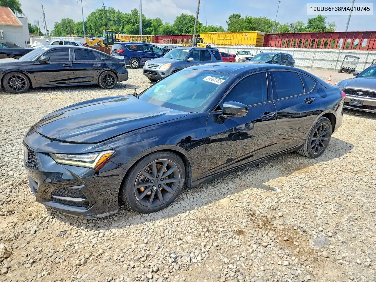 2021 Acura Tlx VIN: 19UUB6F38MA010745 Lot: 54907756