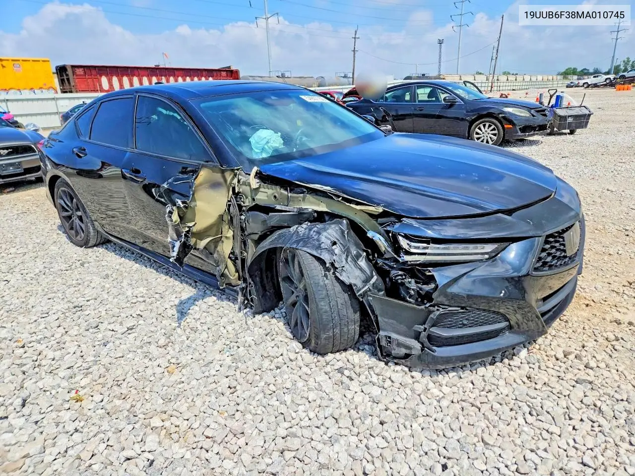 2021 Acura Tlx VIN: 19UUB6F38MA010745 Lot: 54907756