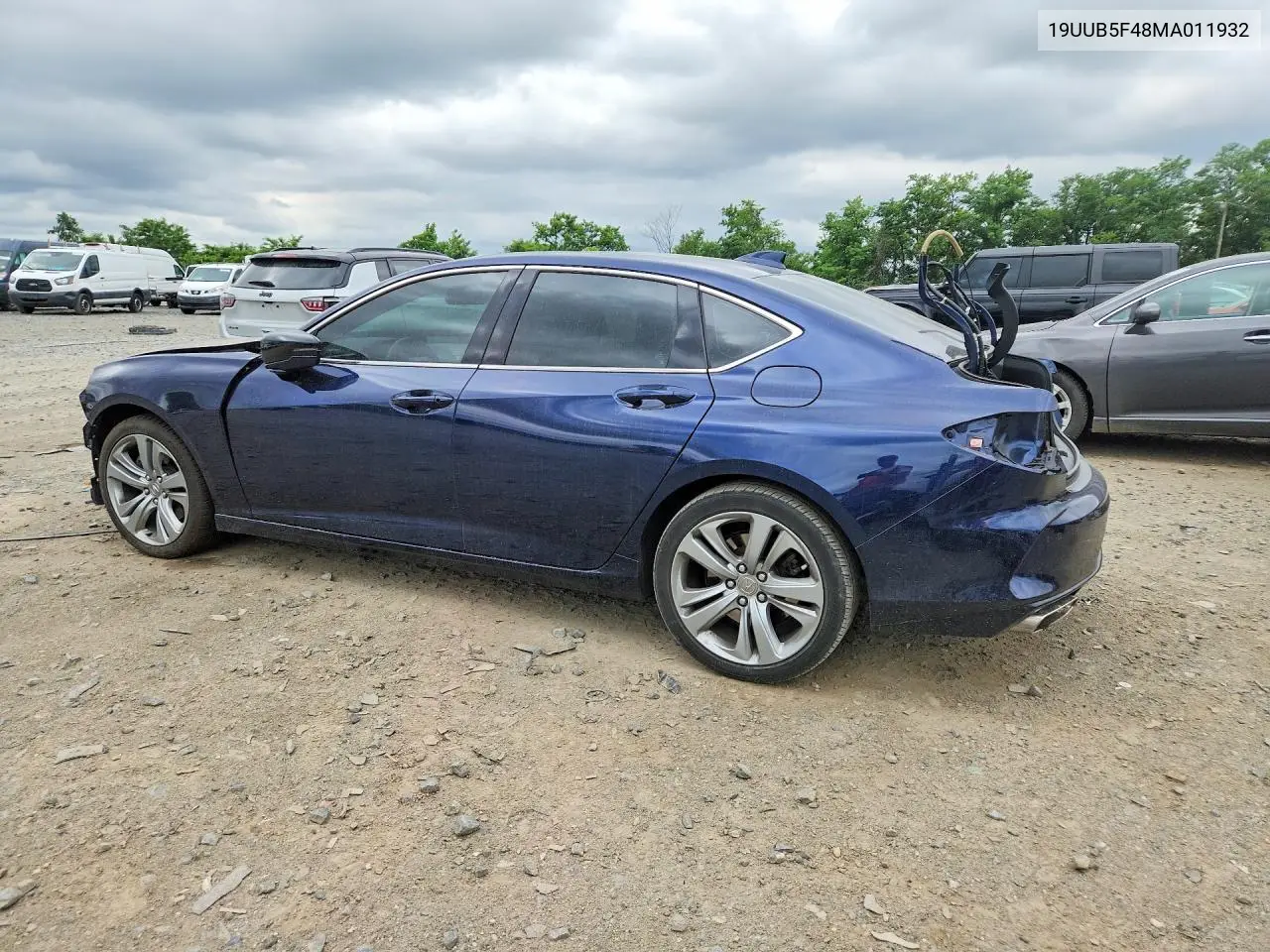 2021 Acura Tlx Technology VIN: 19UUB5F48MA011932 Lot: 56460196