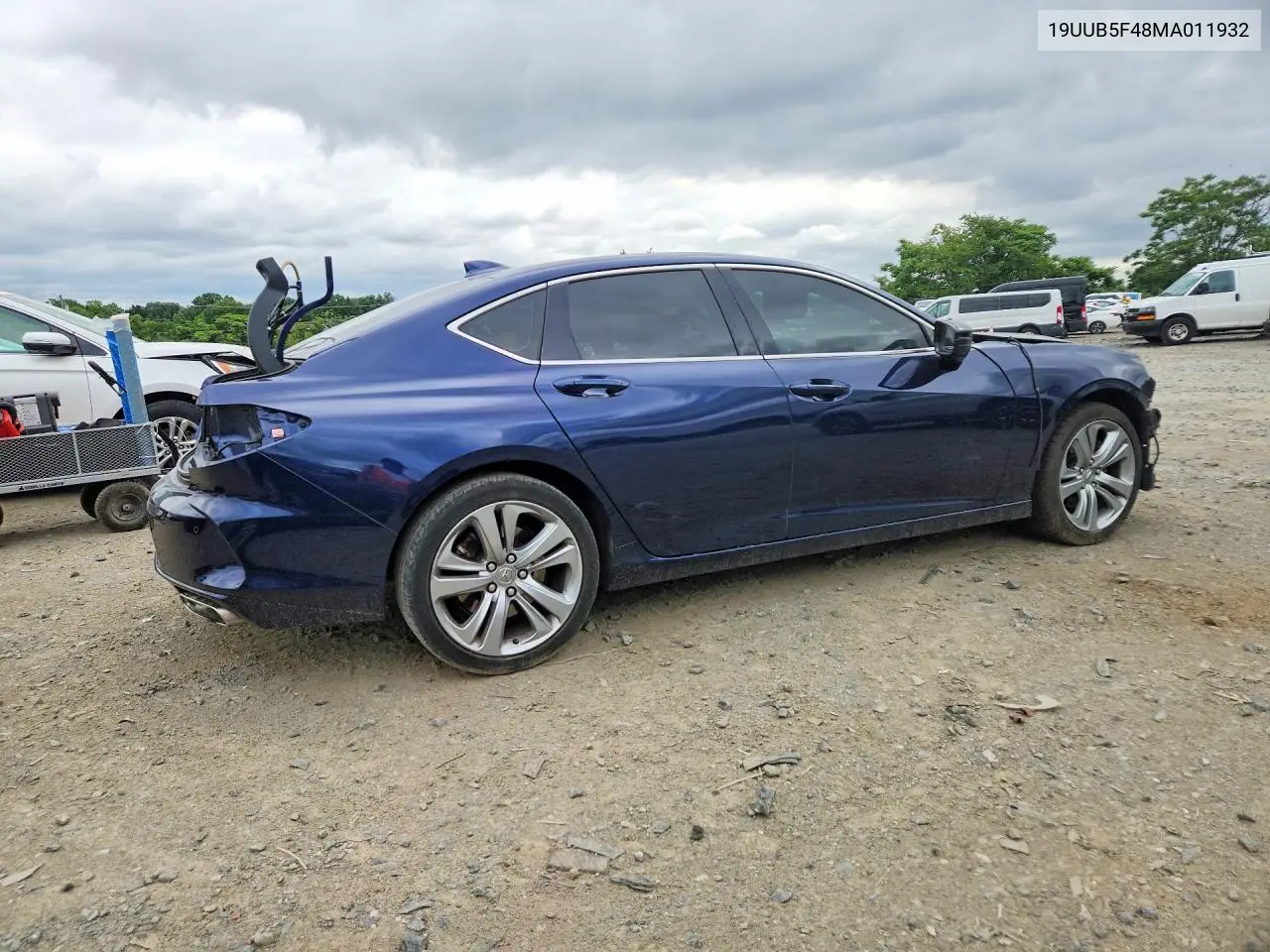 2021 Acura Tlx Technology VIN: 19UUB5F48MA011932 Lot: 56460196