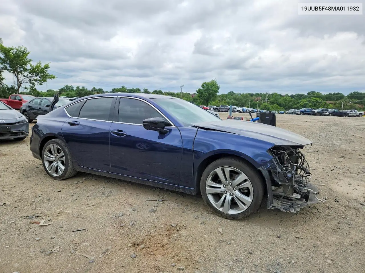 2021 Acura Tlx Technology VIN: 19UUB5F48MA011932 Lot: 56460196