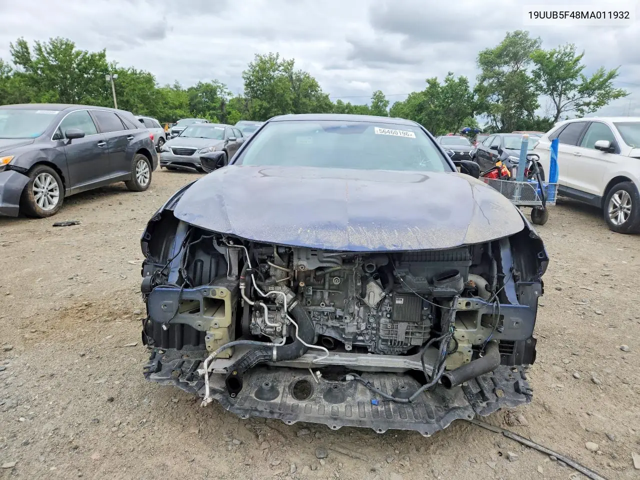 2021 Acura Tlx Technology VIN: 19UUB5F48MA011932 Lot: 56460196