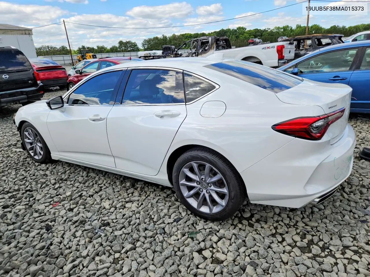 2021 Acura Tlx VIN: 19UUB5F38MA015373 Lot: 57178106