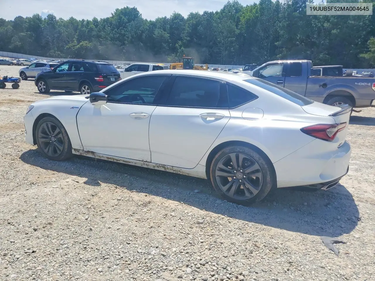 2021 Acura Tlx Tech A VIN: 19UUB5F52MA004645 Lot: 57258236