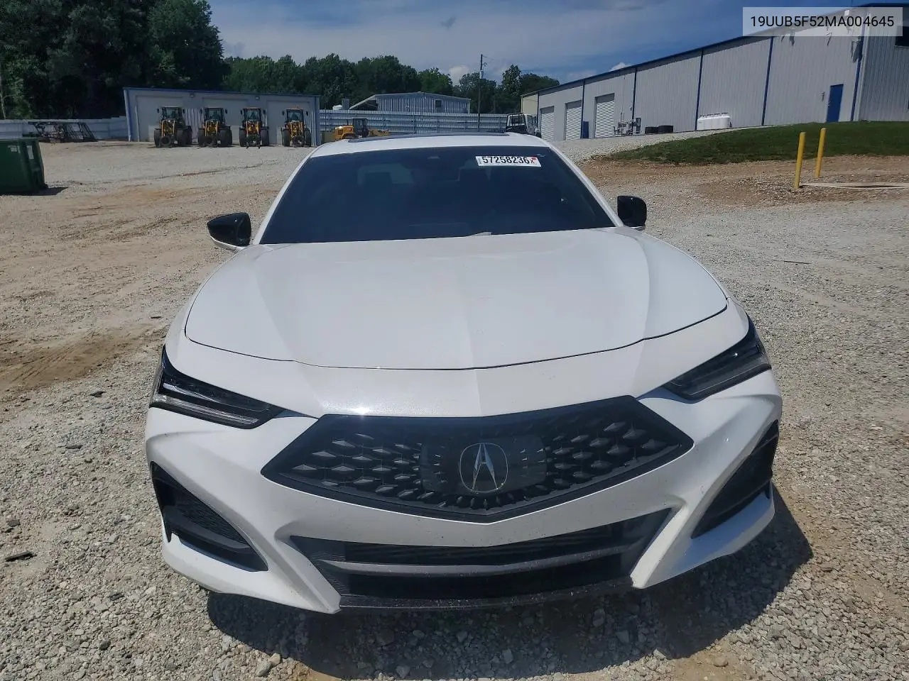 2021 Acura Tlx Tech A VIN: 19UUB5F52MA004645 Lot: 57258236