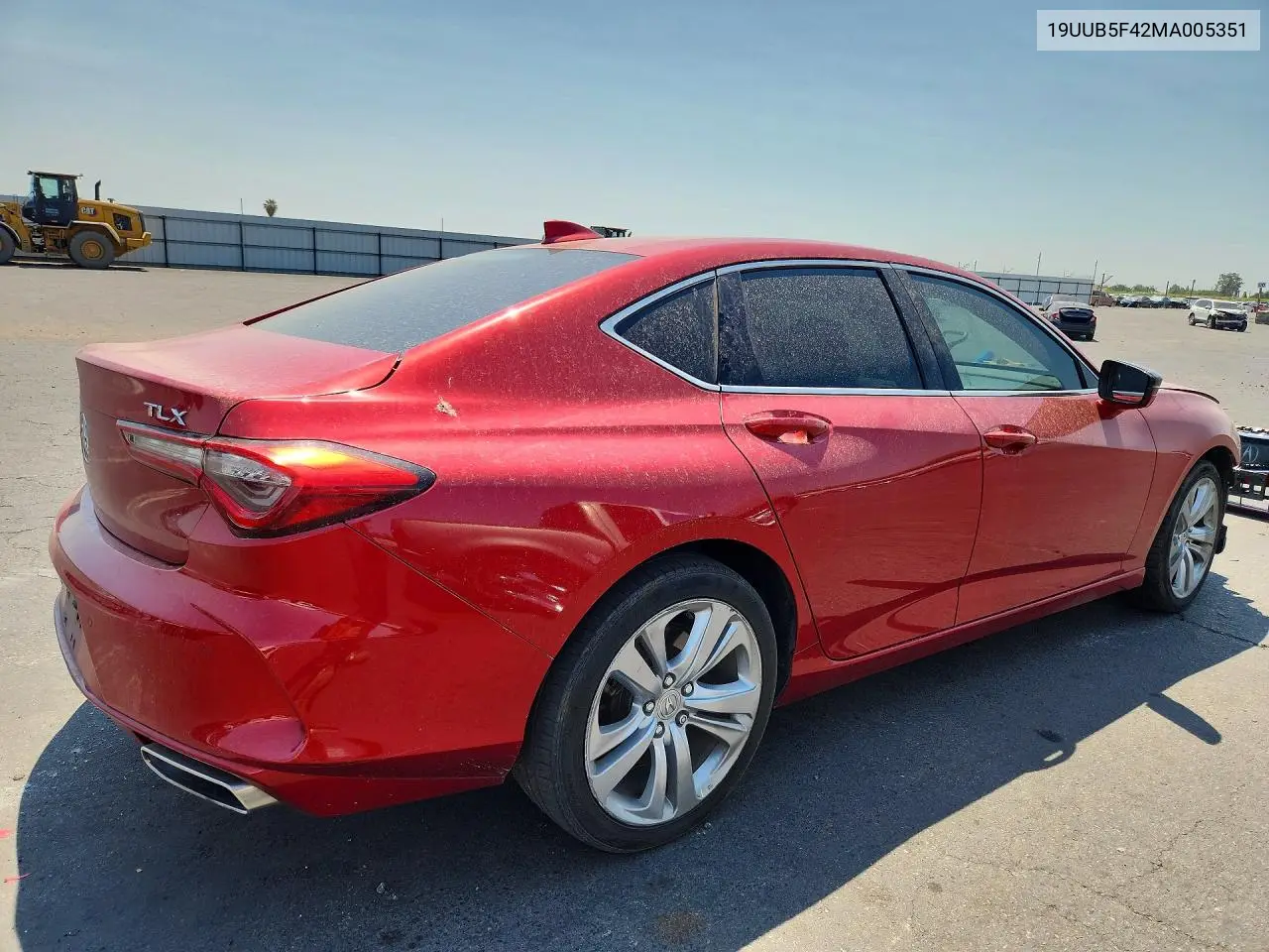 2021 Acura Tlx Technology VIN: 19UUB5F42MA005351 Lot: 57774456