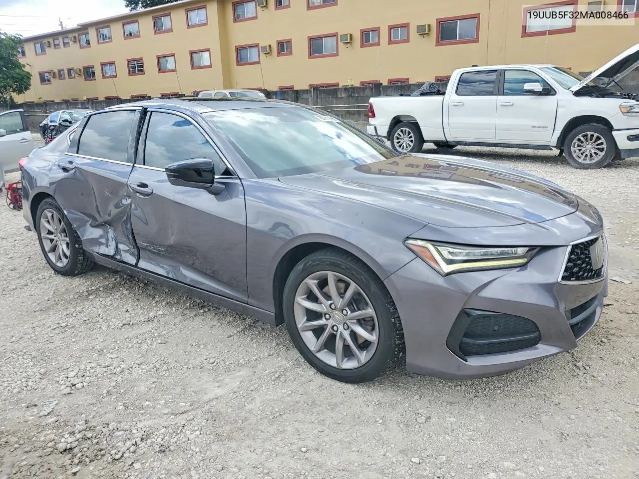 2021 Acura Tlx VIN: 19UUB5F32MA008466 Lot: 60141756