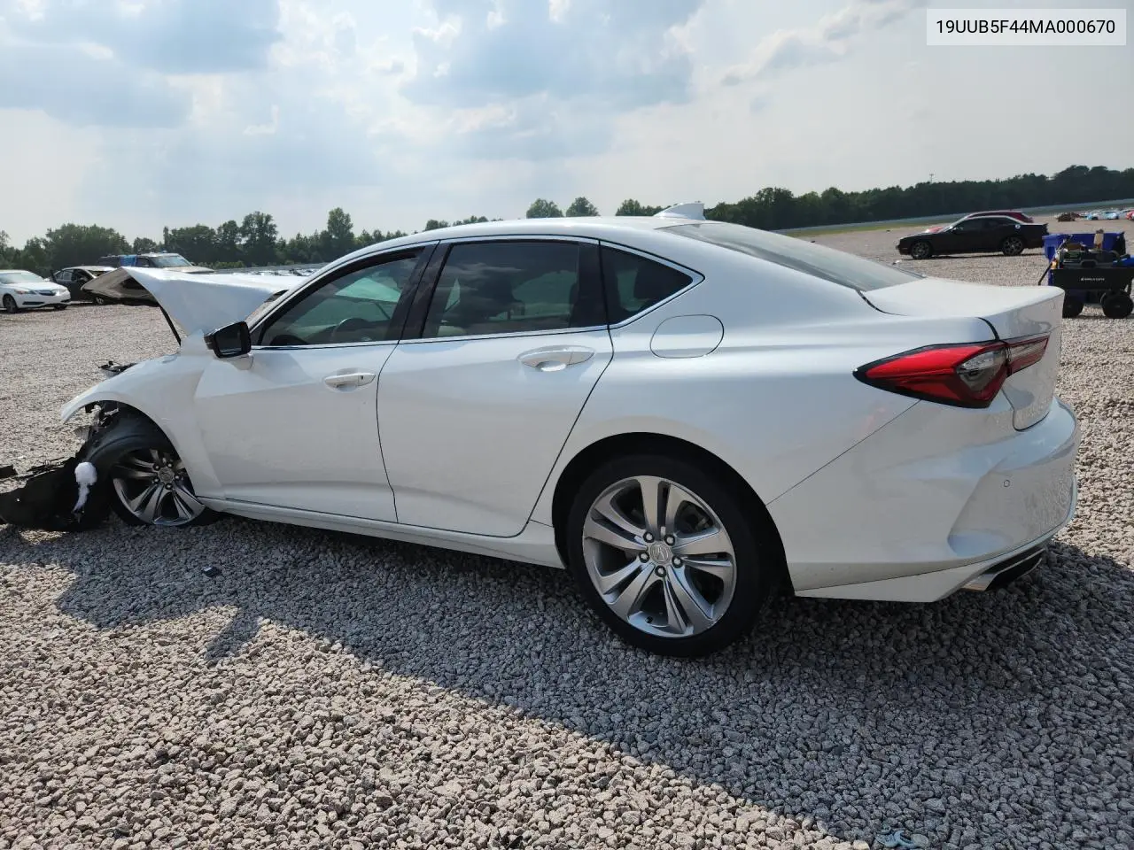 2021 Acura Tlx Technology VIN: 19UUB5F44MA000670 Lot: 60396126