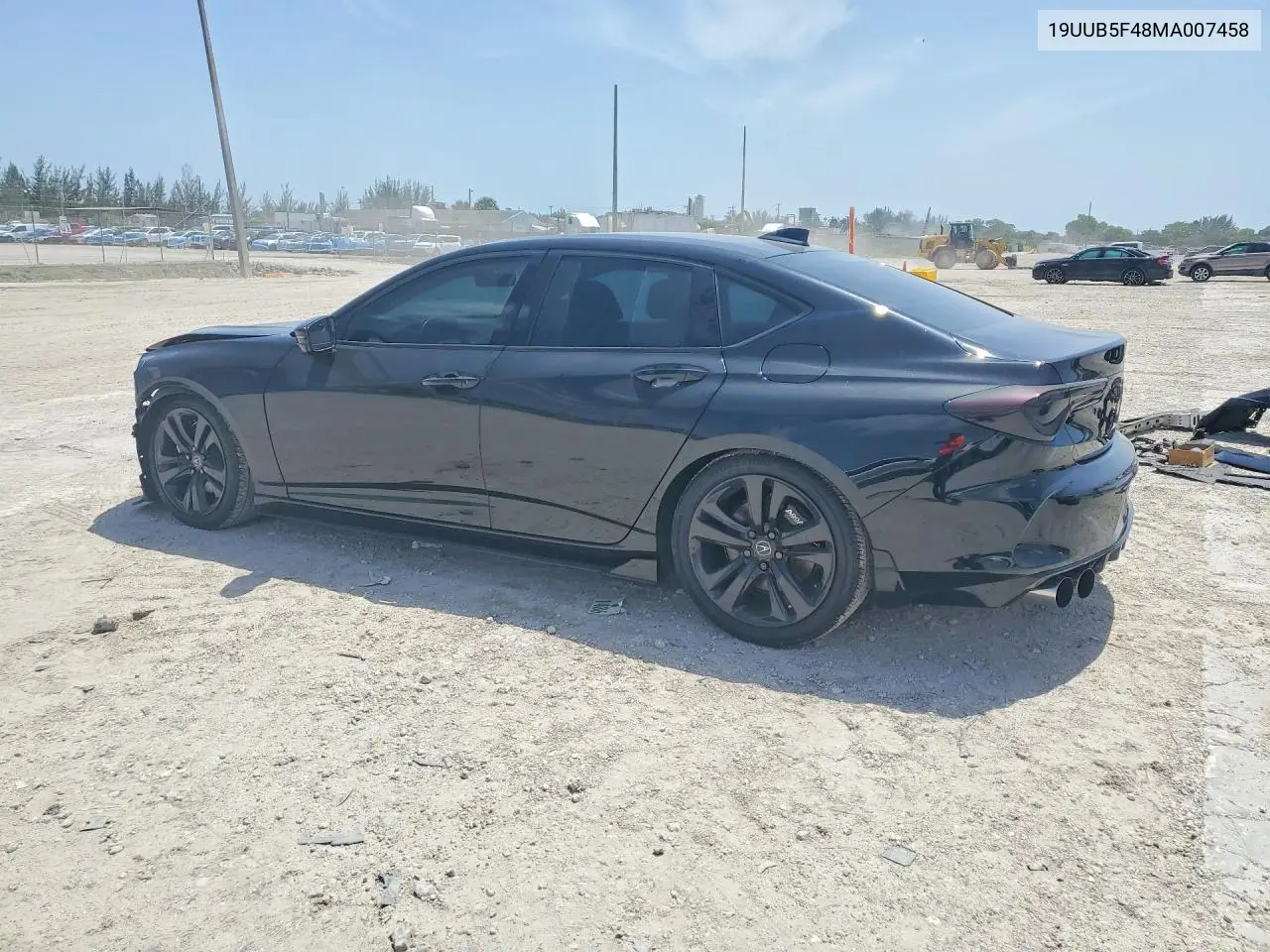 2021 Acura Tlx Technology VIN: 19UUB5F48MA007458 Lot: 60840436